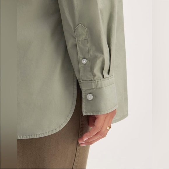 EVERLANE green button-down shirt - The classic oxford NWOT - Picture 4 of 12